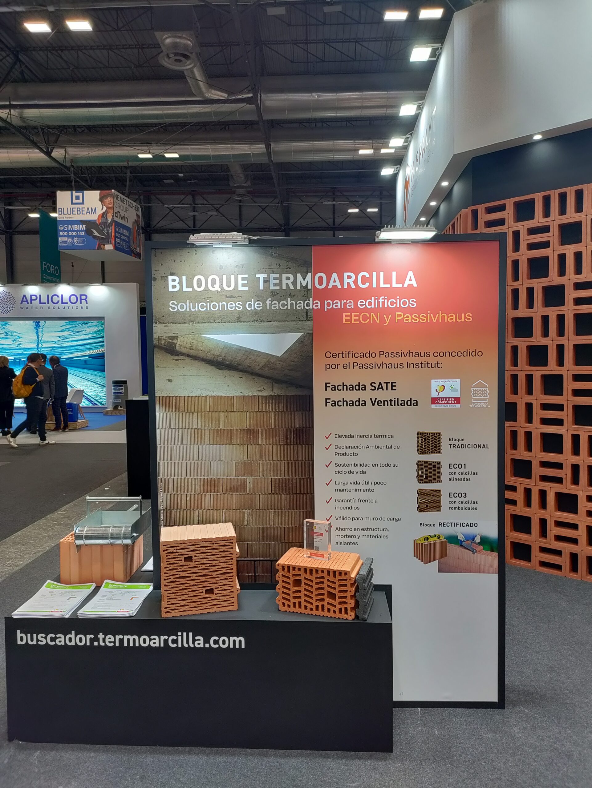 Lee más sobre el artículo El Consorcio Termoarcilla presenta en Construtec y en la 16ª CEPH las novedades del sector en cuanto a eficiencia y sostenibilidad